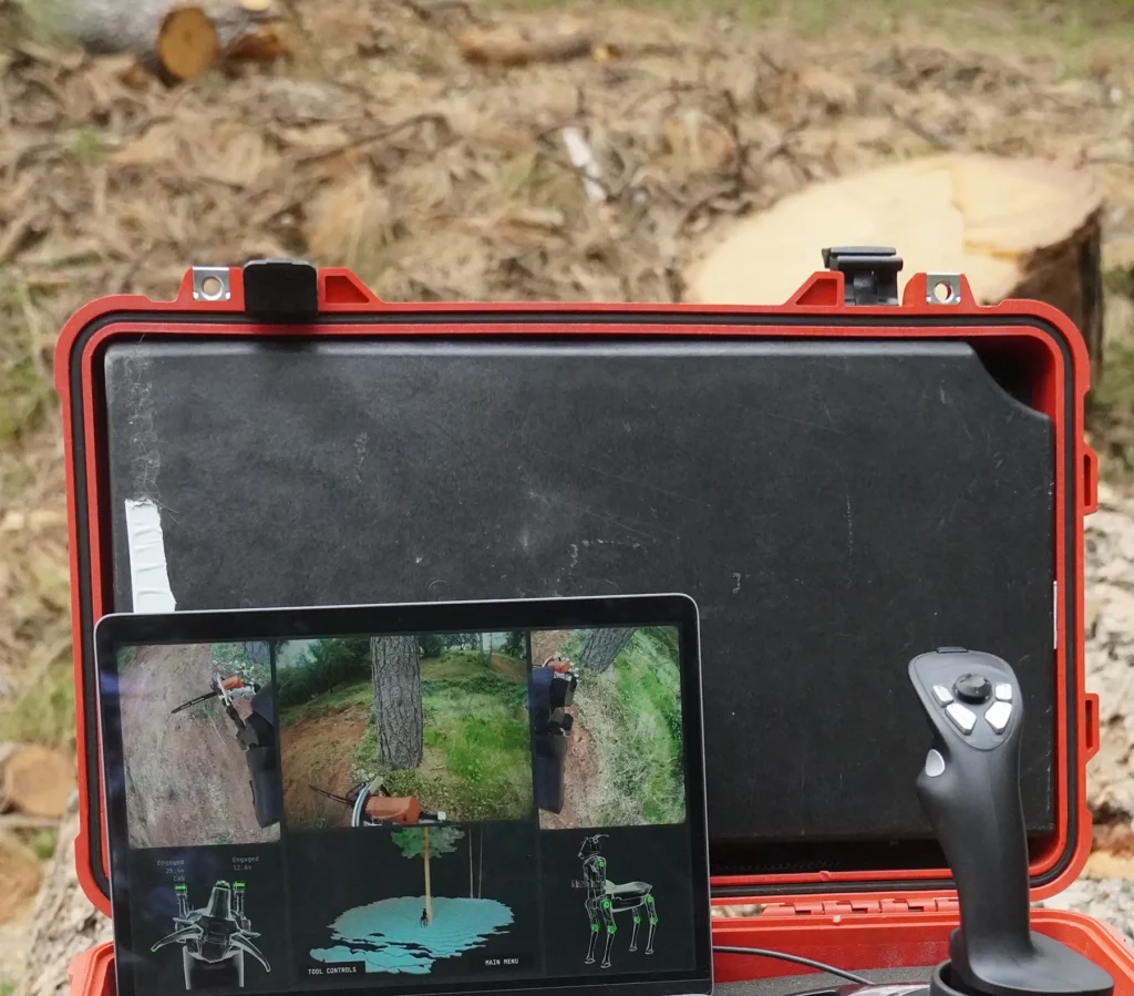 The remote-control setup used to operate Threehalves. (Via Satyress)